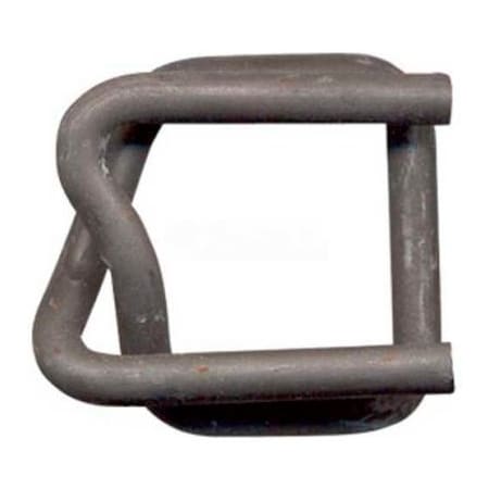 Kubinec Strapping Phosphate Coated Woven Cord Strapping Buckles, 3/4in Strap Width, Pack of 1000 CL-19mm